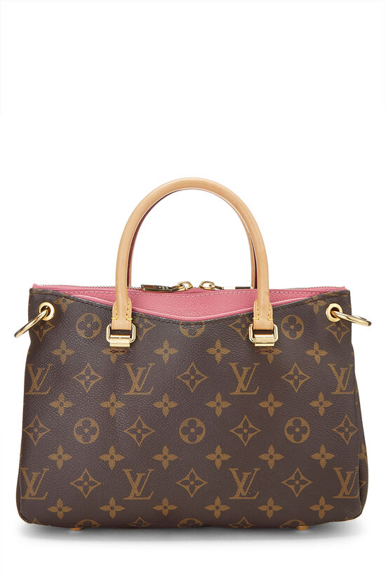 louis vuitton pink and yellow bag