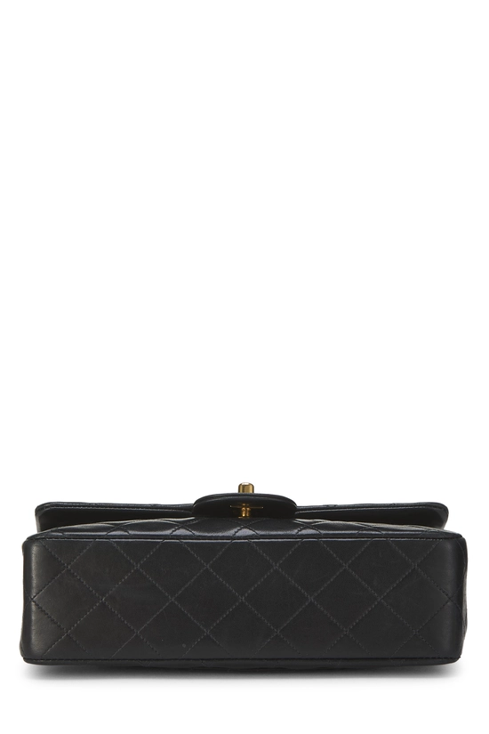 Black Quilted Lambskin Classic Double Flap Small, , large image number 4