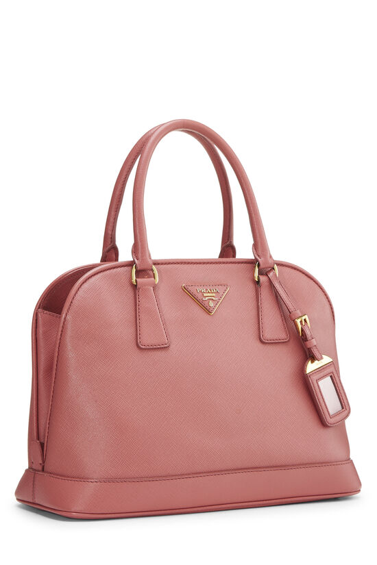 Pink Saffiano Convertible Dome Handbag, , large image number 2