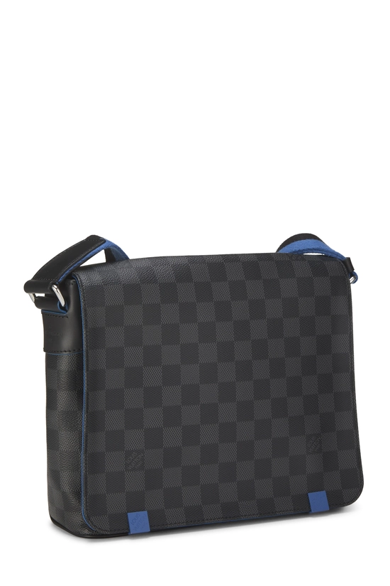 Blue Damier Graphite District PM NM, , large image number 1
