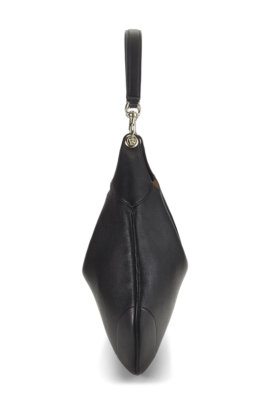 Black Calfskin Hobo Maxi, , large image number 2