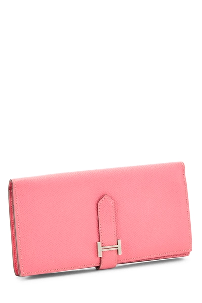 Rose Azalee Epsom Bearn Wallet, , large