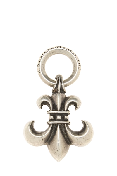 Sterling Silver BS Fleur-de-lis Pendant, , large