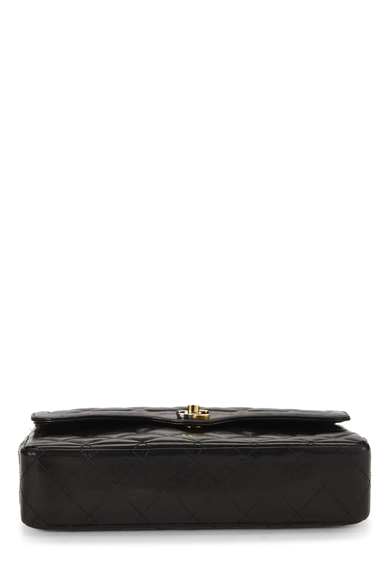 Black Quilted Lambskin Paris Limited Double Flap, , large image number 4
