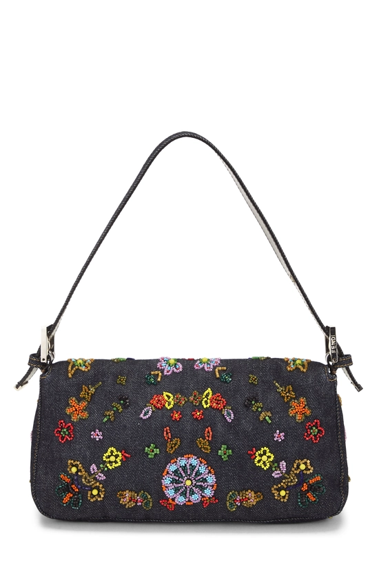 Navy Denim Baguette, , large image number 3