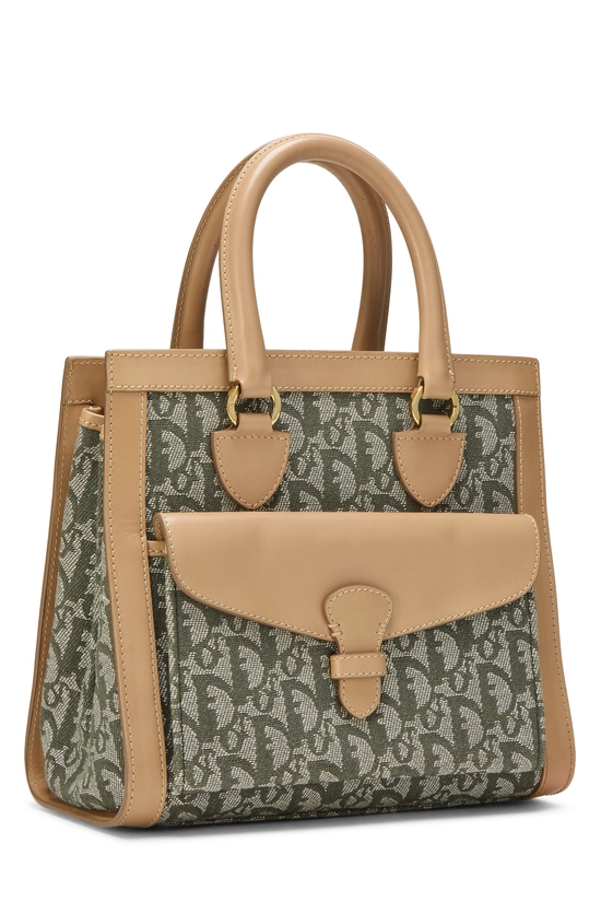 Green Trotter Canvas Front Pocket Tote, , large image number 1