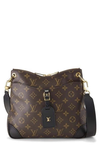 Black Monogram Canvas Odeon PM NM