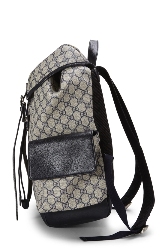 Navy GG Supreme Ophidia Backpack, , large image number 2