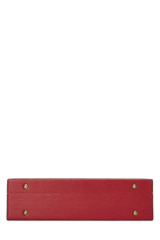 Louis Vuitton Ecrin Bijou 10 Jewelry Case Pouch Red Epi M48217