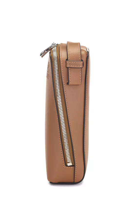 Brown Calfskin Boxbag, , large image number 2