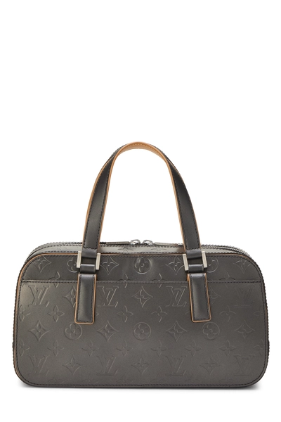 Louis Vuitton Grey Vernis Mat Shelton — photo 1