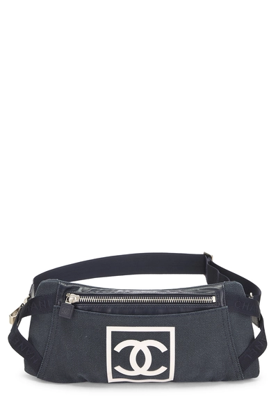 Navy Denim Sportline Waist Belt