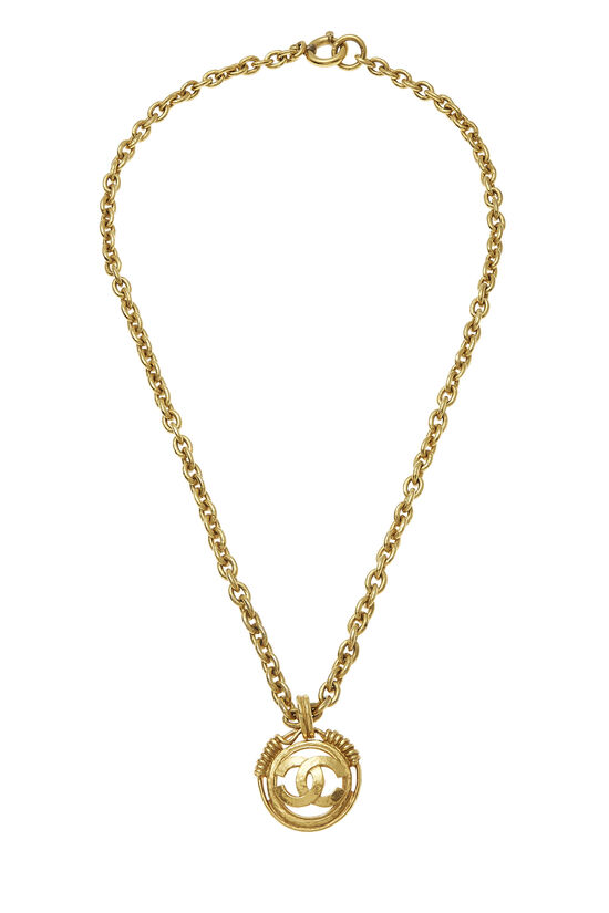 Chanel Gold Spring 'CC' Necklace Q6JAAX17DB010