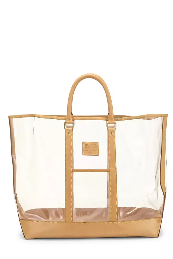 Isaac Mizrahi x Louis Vuitton Clear Vinyl Sac Weekender, , large image number 0