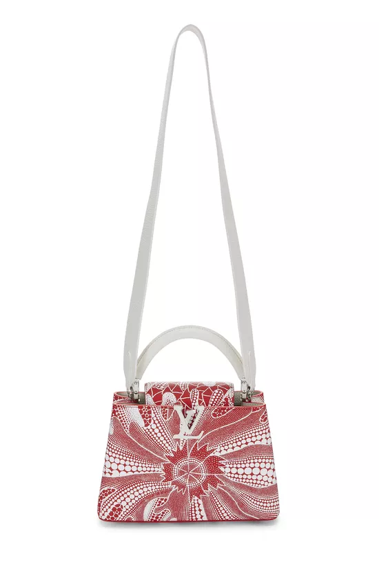 Yayoi Kusama x Louis Vuitton Red & White Dots Infinity Taurillon Capucines BB, , large image number 1
