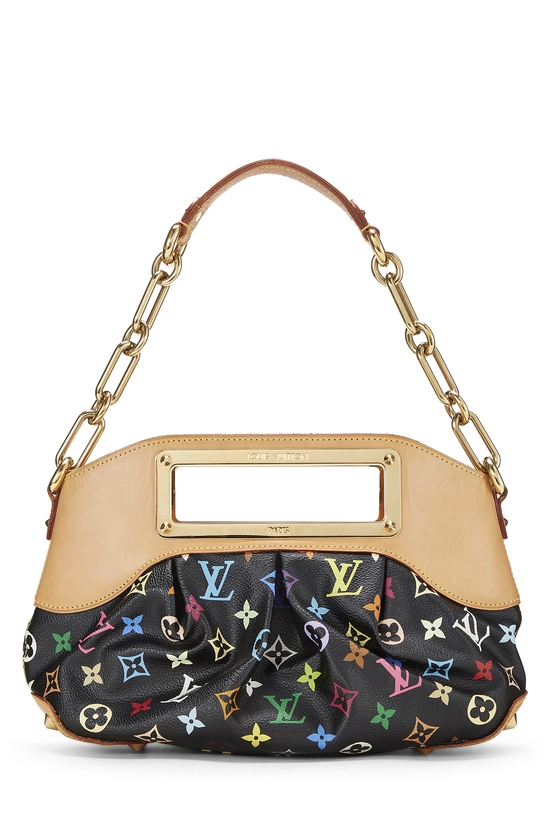 Takashi Murakami x Louis Vuitton Black Monogram Multicolore Judy PM, , large image number 0