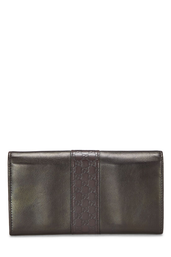 Brown Guccissima Continental Wallet, , large image number 3