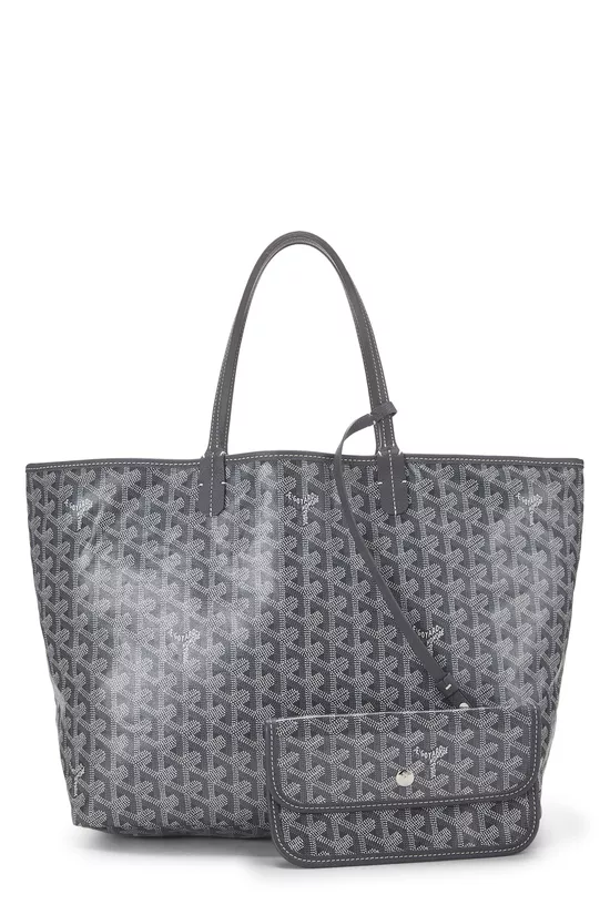 Grey Goyardine Canvas Saint-Louis PM, , large image number 3