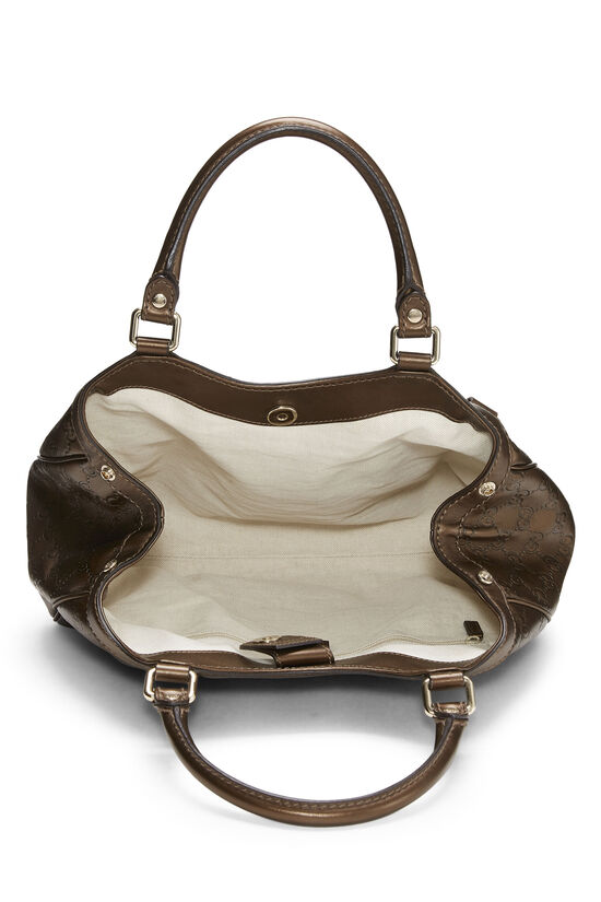 Brown Guccissima Sukey Tote , , large image number 5