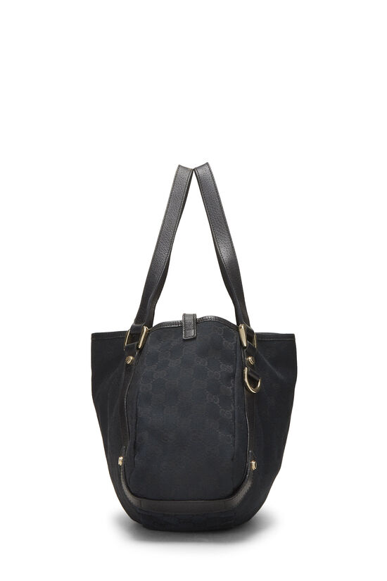 Black GG Canvas Abbey Tote Large, , large image number 2