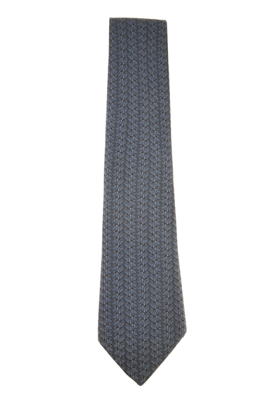 Blue Silk Tie