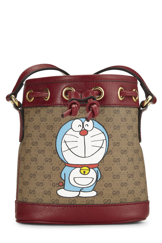 Doraemon x Gucci Coated Canvas Bucket Bag Mini, , large image number 0
