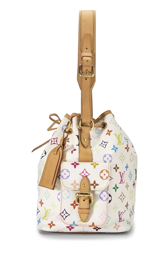 Takashi Murakami x Louis Vuitton White Monogram Multicolore No&eacute;, , large image number 2