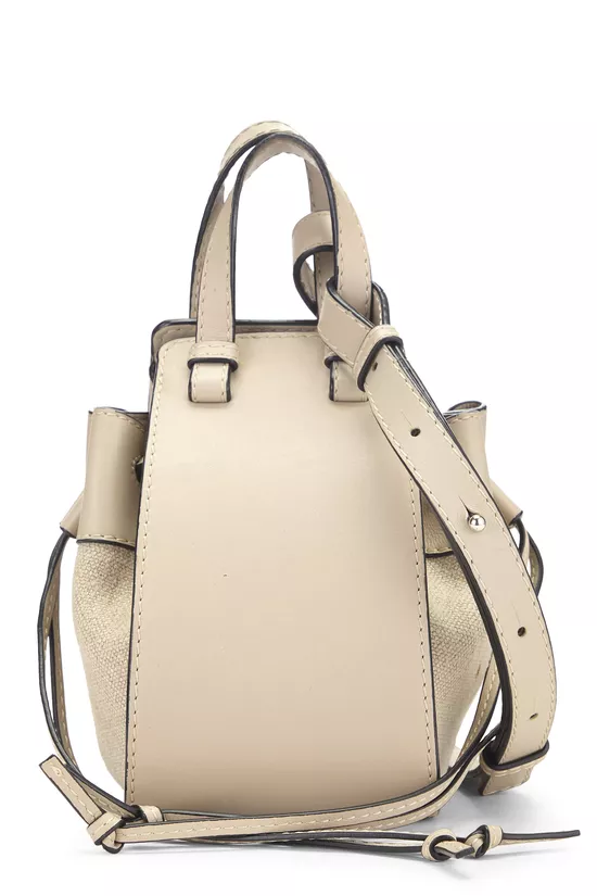 Grey Canvas Hammock Drawstring Bag Mini, , large image number 3