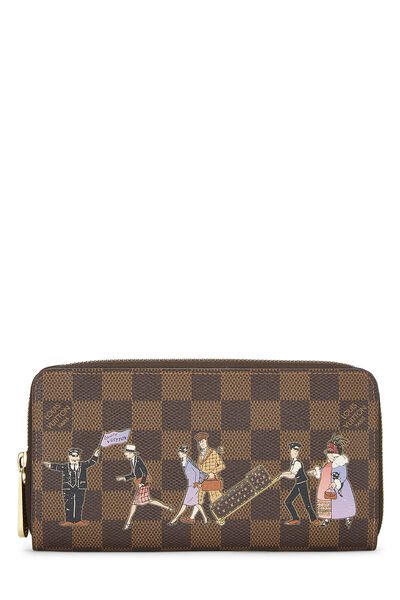 Damier Ebene Canvas Illustre Zippy