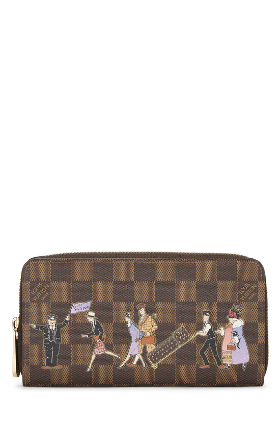 Damier Ebene Canvas Illustre Zippy, , large image number 0