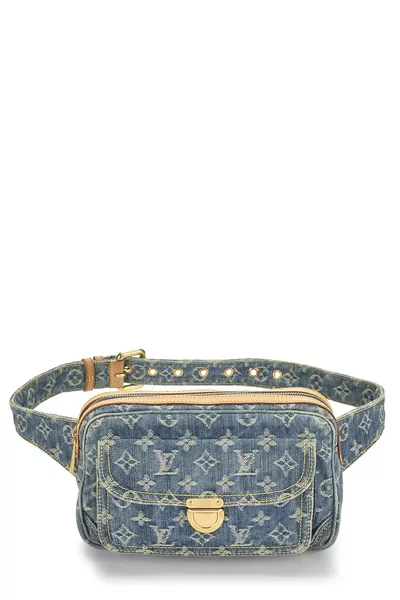 Monogram Denim Bumbag