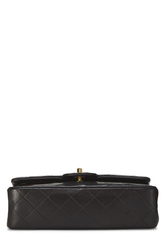 Black Quilted Lambskin Classic Double Flap Small, , large image number 4
