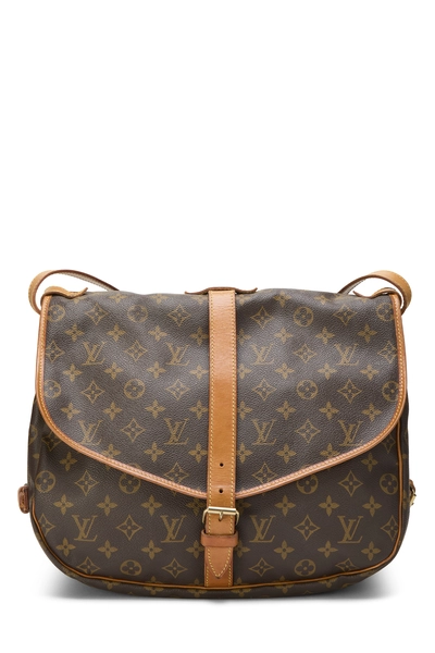 Louis Vuitton Monogram Canvas Saumur 35