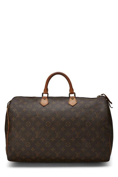 Monogram Canvas Speedy 40