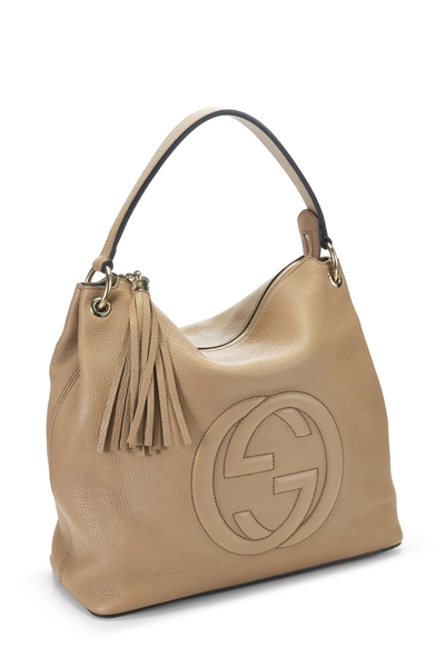 Gucci Beige Leather Soho Convertible Hobo Large — photo 2