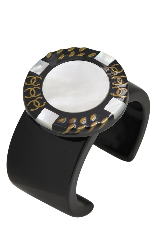 Black Acrylic Cuff, , large image number 0