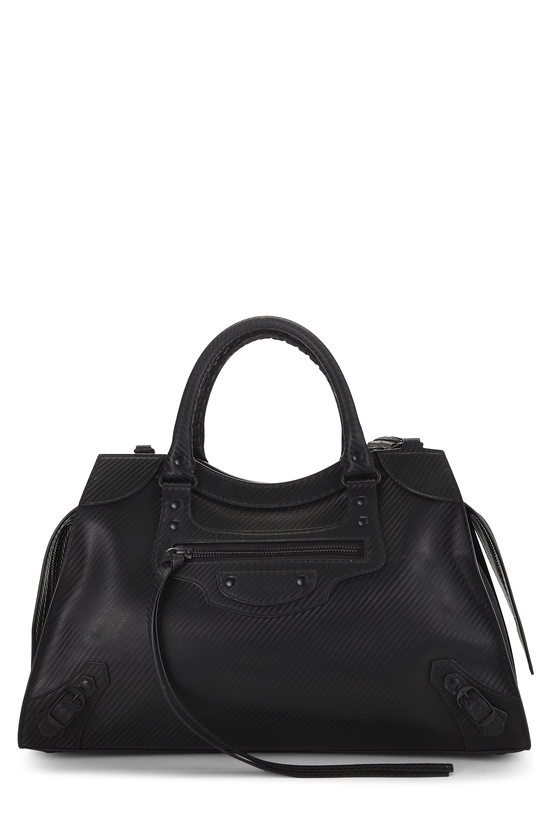 Black Coated Canvas Neo Classic City Medium, , large image number 0