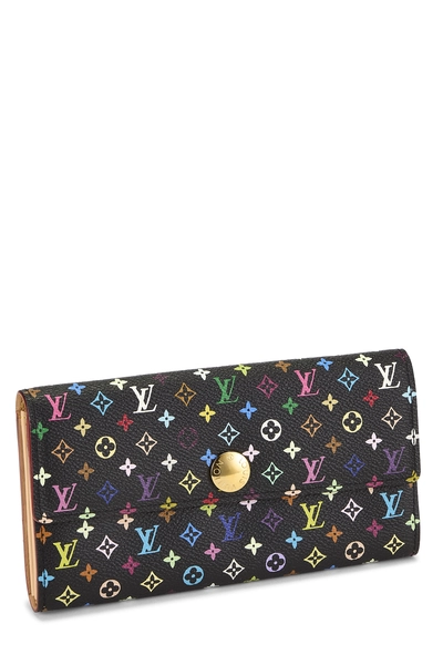 Takashi Murakami x Louis Vuitton Black Monogram Multicolore Sarah, , large