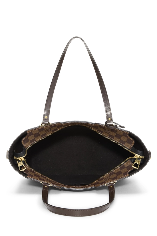 Damier Ebene Jersey Tote, , large image number 5