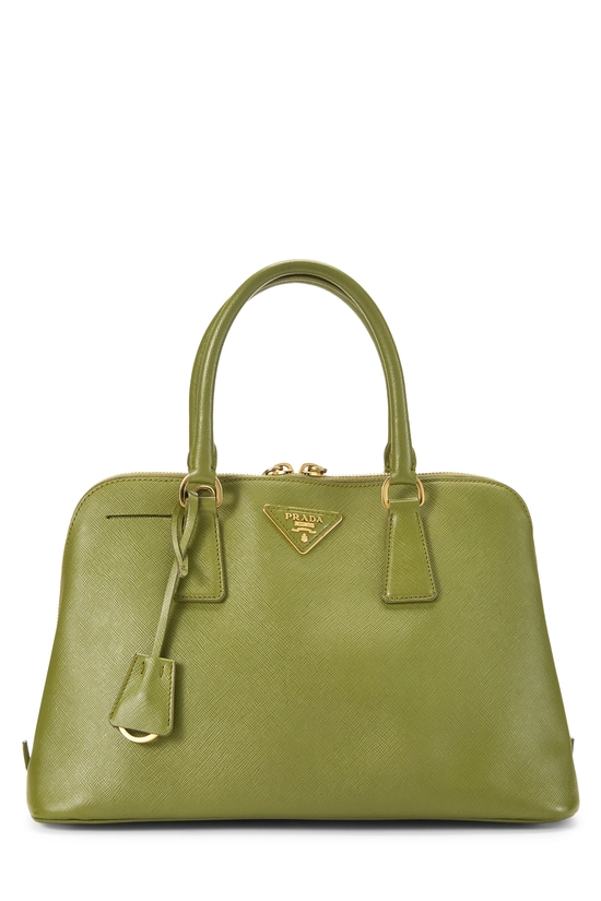 Green Saffiano Promenade Medium, , large image number 0