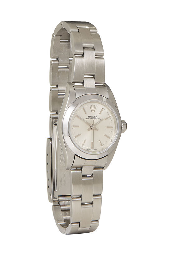 Stainless Steel Oyster Perpetual 76080 24mm, , large image number 0