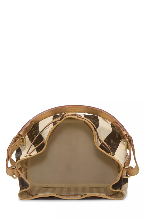 Monogram Canvas Cream Rayures No&eacute; Petite, , large image number 5