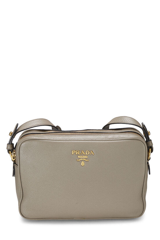 Authentic Prada Double Zip Camera Bag, Women's Fashion, Bags