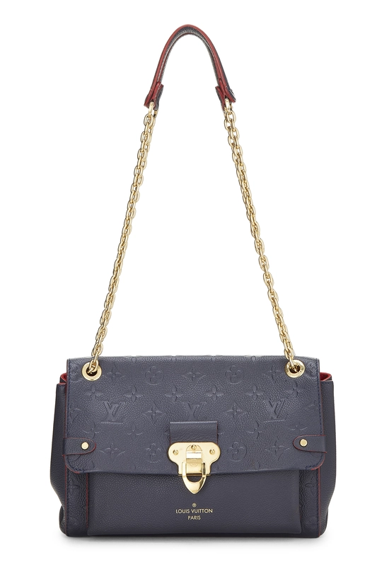 Bleu Infini Monogram Empreinte Leather Vavin PM NM, , large image number 0