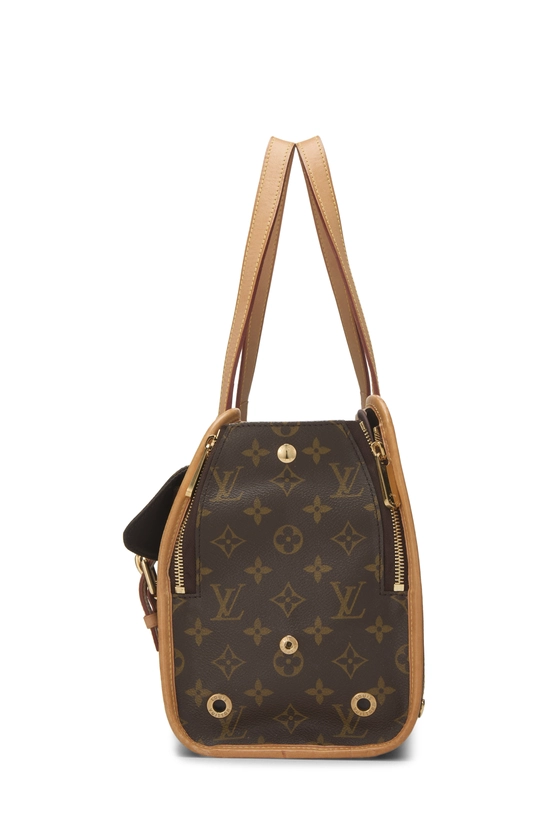 Monogram Canvas Baxter Dog Carrier PM, , large image number 2