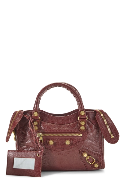 Burgundy Agneau Giant 12 City Mini