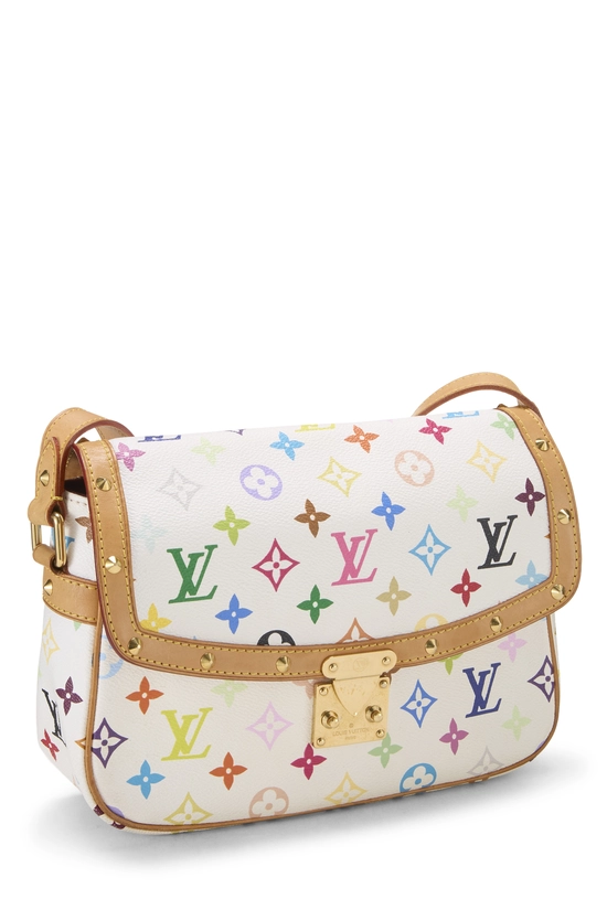 Takashi Murakami x Louis Vuitton White Monogram Multicolore Sologne, , large image number 1