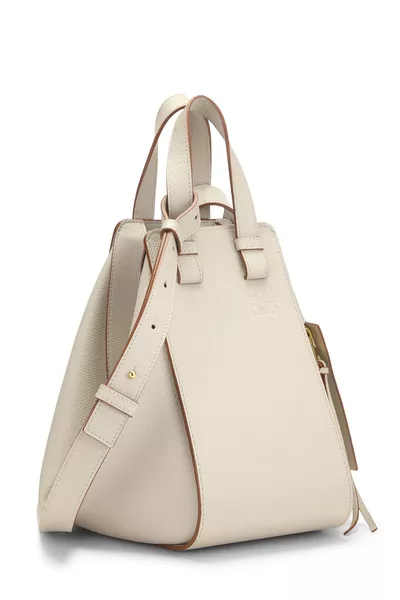 Grey Calfskin Hammock Bag Small, , large