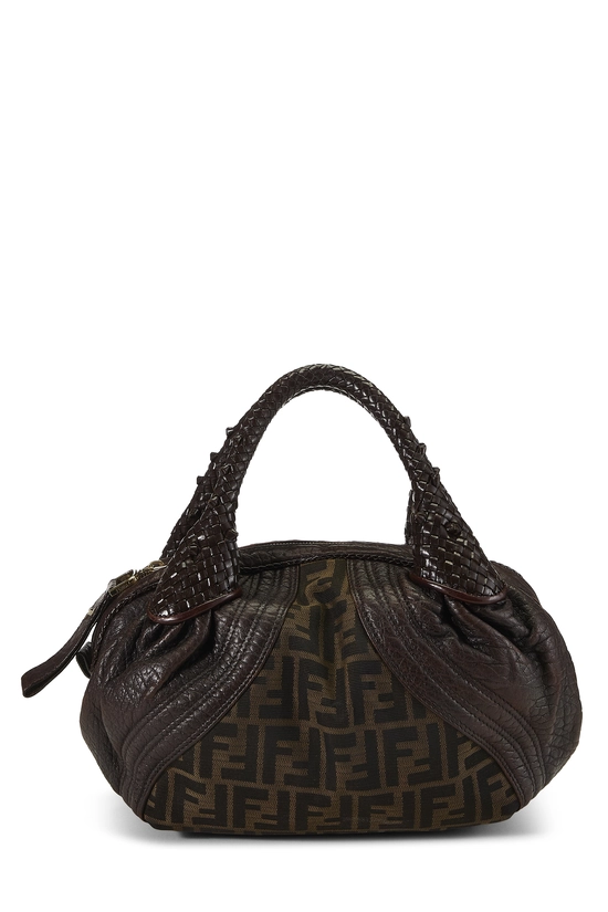 Brown Zucca Canvas & Leather Spy Mini, , large image number 0