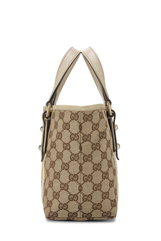 Cream Original GG Canvas Jolicoeur Tote Small, , large image number 2